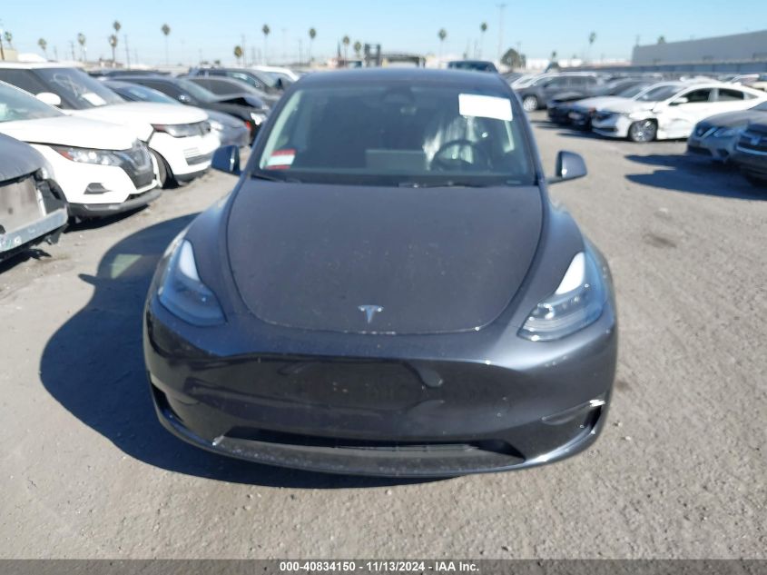 2024 Tesla Model Y Performance Dual Motor All-Wheel Drive VIN: 7SAYGDEF0RF051809 Lot: 40834150