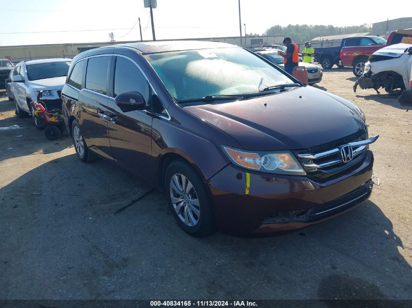 VIN 5FNRL5H63EB017422 2014 HONDA ODYSSEY no.1