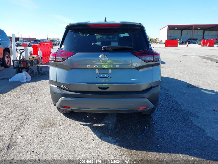 2023 NISSAN ROGUE 1.5L I-3 DI, DOHC, V(VIN: 5N1BT3ABXPC676574