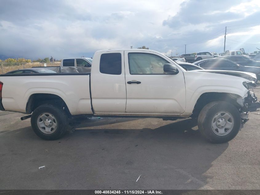 2022 Toyota Tacoma Sr VIN: 3TYSX5EN2NT013881 Lot: 40834245