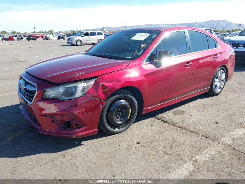 2019 Subaru Legacy 2.5I VIN: 4S3BNAB66K3032681 Lot: 40834256