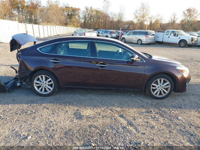 2013 Toyota Avalon Xle VIN: 4T1BK1EB3DU016402 Lot: 40834257