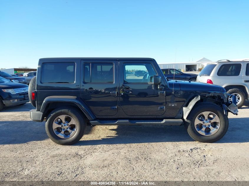 2016 Jeep Wrangler Unlimited Sahara VIN: 1C4HJWEG2GL221570 Lot: 40834258