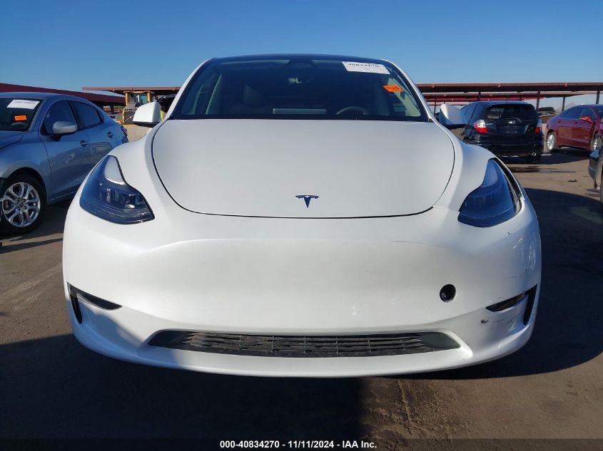 2024 Tesla Model Y Long Range Dual Motor All-Wheel Drive/Rwd VIN: 7SAYGDED1RF098104 Lot: 40834270