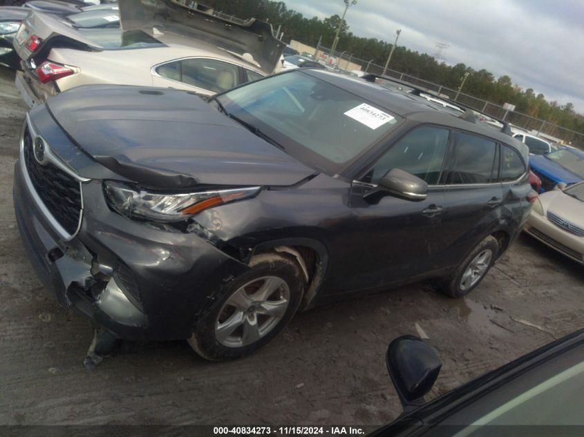 2020 Toyota Highlander L VIN: 5TDCZRAH6LS506011 Lot: 40834273