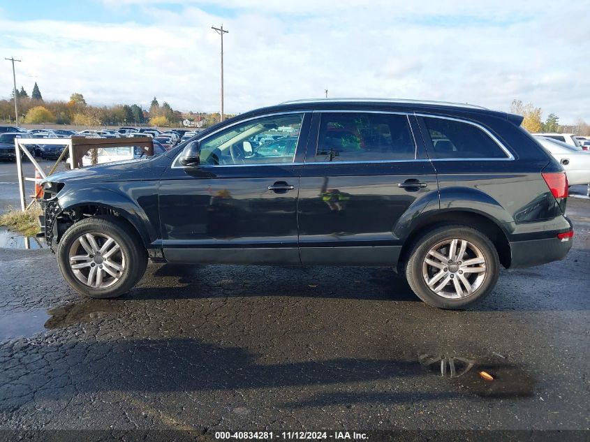 2009 Audi Q7 3.6 5 Passenger/3.6 Premium VIN: WA1AY74L89D010172 Lot: 40834281