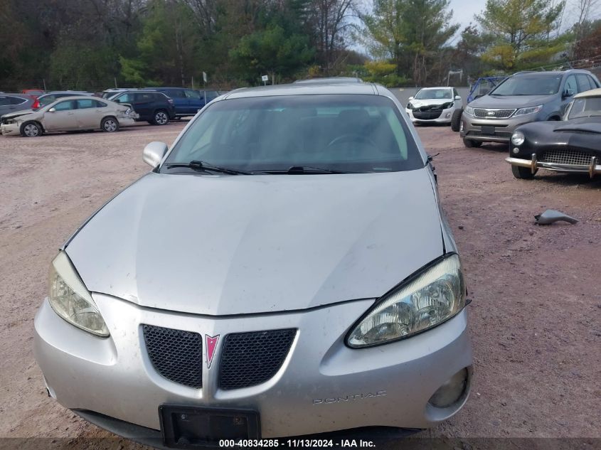 2008 Pontiac Grand Prix VIN: 2G2WP552681181414 Lot: 40834285