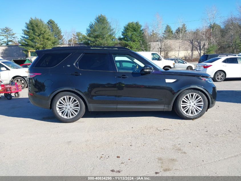 2017 Land Rover Discovery Hse VIN: SALRRBBV7HA023307 Lot: 40834295