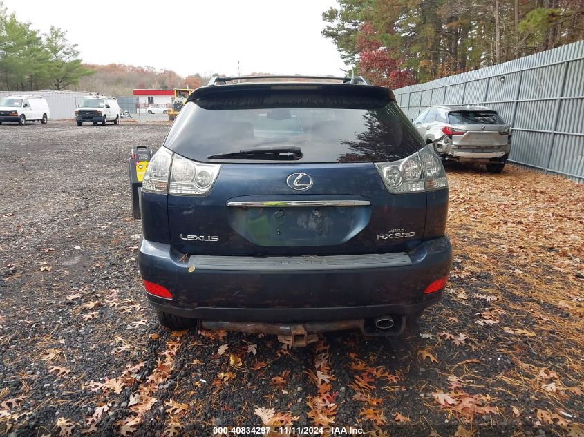 2006 Lexus Rx 330 330 VIN: JTJHA31U160099601 Lot: 40834297