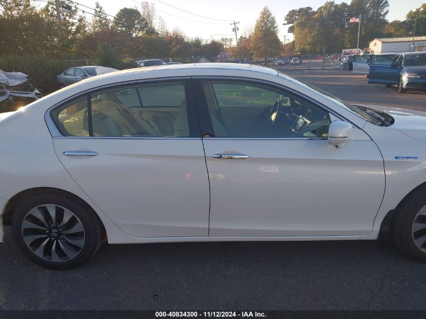 2017 Honda Accord Hybrid Ex-L VIN: JHMCR6F54HC015814 Lot: 40834300