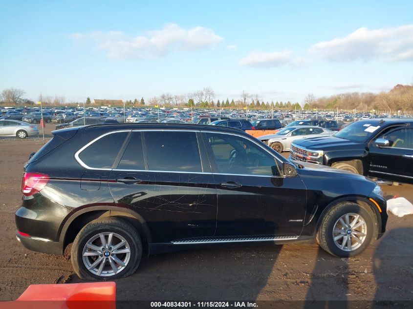 2015 BMW X5 xDrive35I VIN: 5UXKR0C56F0K57497 Lot: 40834301