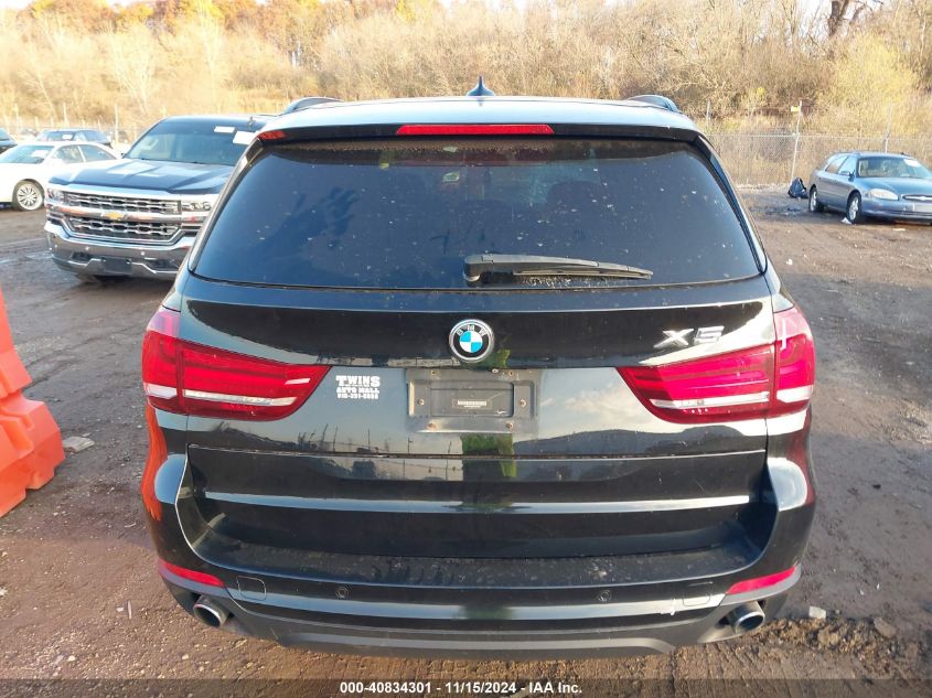 2015 BMW X5 xDrive35I VIN: 5UXKR0C56F0K57497 Lot: 40834301