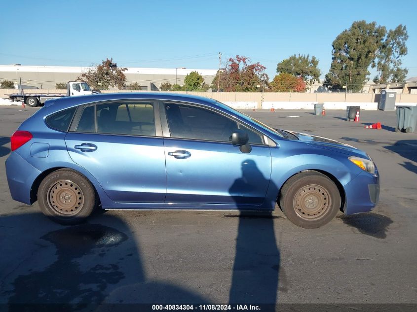 2014 Subaru Impreza 2.0I VIN: JF1GPAA6XE8269995 Lot: 40834304