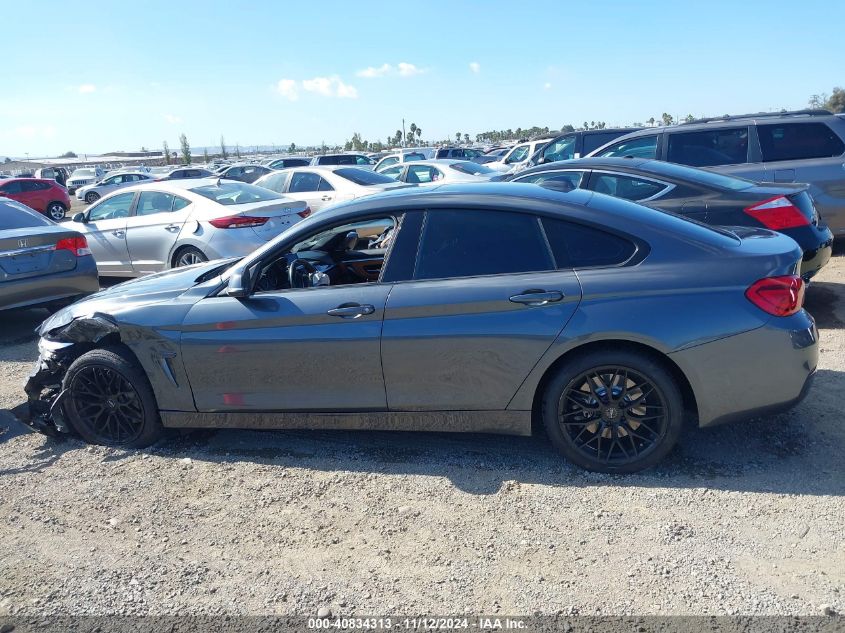 2019 BMW 440I Gran Coupe VIN: WBA4J5C58KBM65004 Lot: 40834313