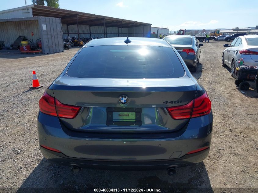 2019 BMW 440I Gran Coupe VIN: WBA4J5C58KBM65004 Lot: 40834313