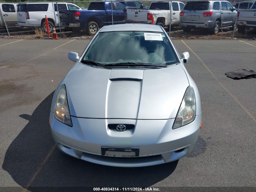 2001 Toyota Celica Gt VIN: JTDDR32T510091221 Lot: 40834314