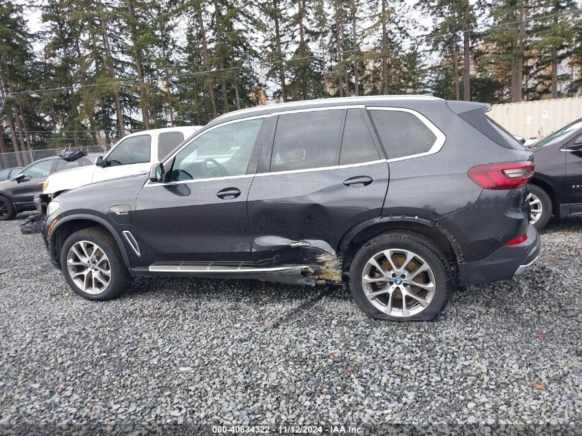 2022 BMW X5 Phev xDrive45E VIN: 5UXTA6C04N9L75741 Lot: 40834322