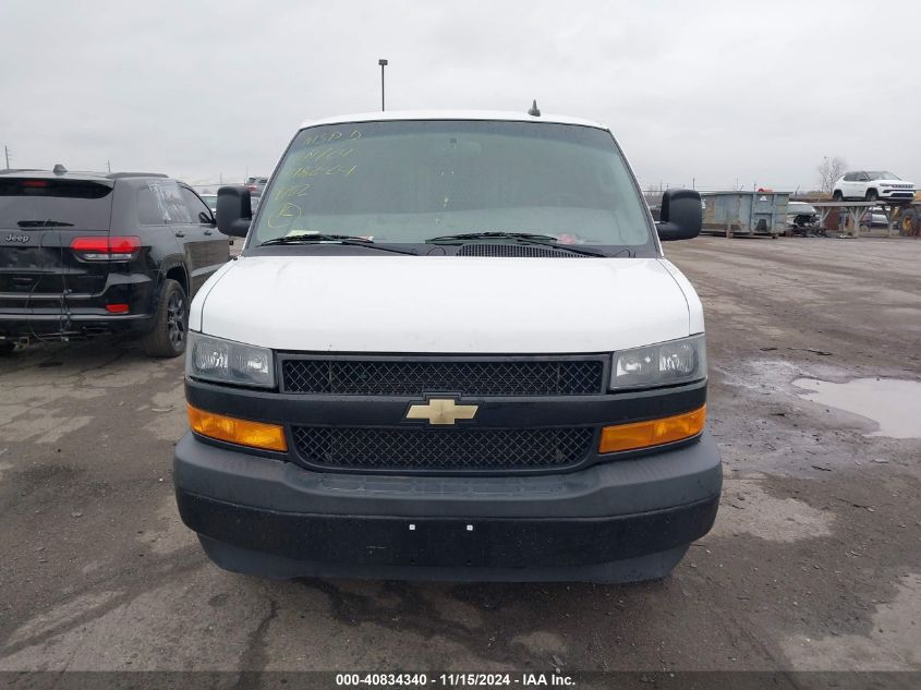 2019 Chevrolet Express 2500 Work Van VIN: 1GCWGAFP1K1364702 Lot: 40834340