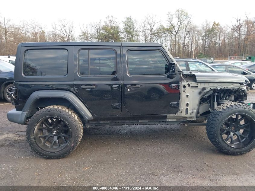 2019 Jeep Wrangler Unlimited Sport 4X4 VIN: 1C4HJXDN4KW525366 Lot: 40834346