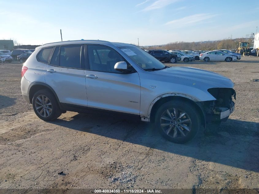 2016 BMW X3 xDrive28I VIN: 5UXWX9C5XG0D63340 Lot: 40834350