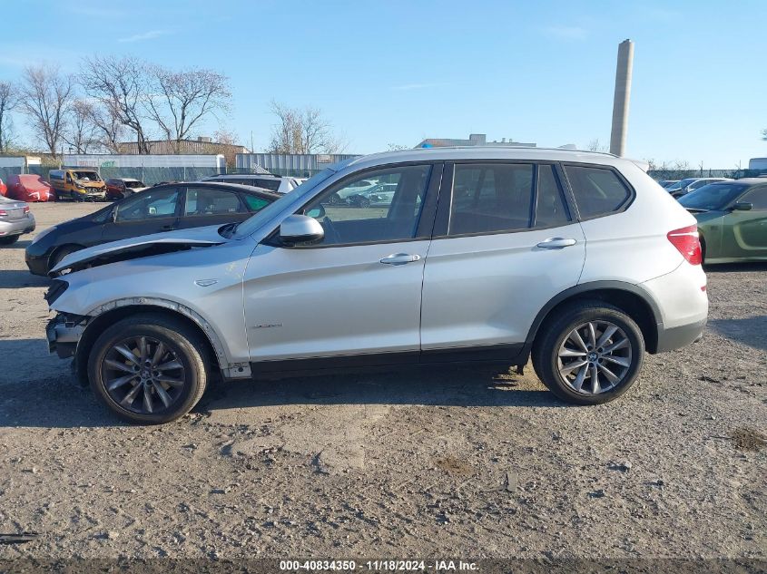 2016 BMW X3 xDrive28I VIN: 5UXWX9C5XG0D63340 Lot: 40834350