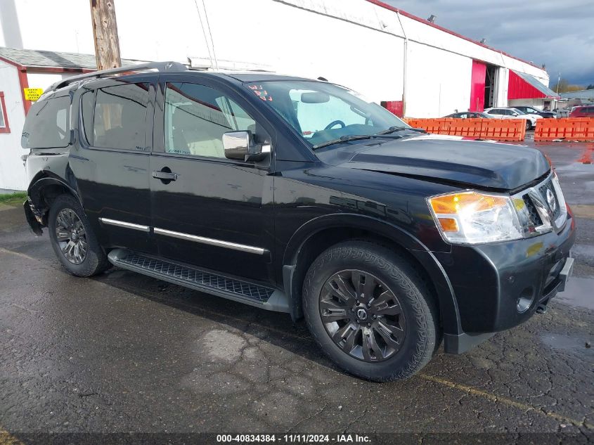 2015 Nissan Armada Platinum VIN: 5N1AA0NC9FN622270 Lot: 40834384