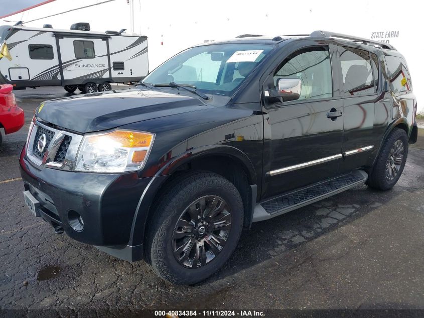 2015 Nissan Armada Platinum VIN: 5N1AA0NC9FN622270 Lot: 40834384