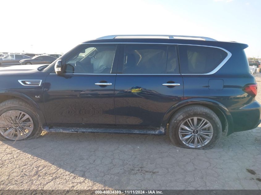 2019 Infiniti Qx80 Luxe VIN: JN8AZ2NF2K9681767 Lot: 40834389