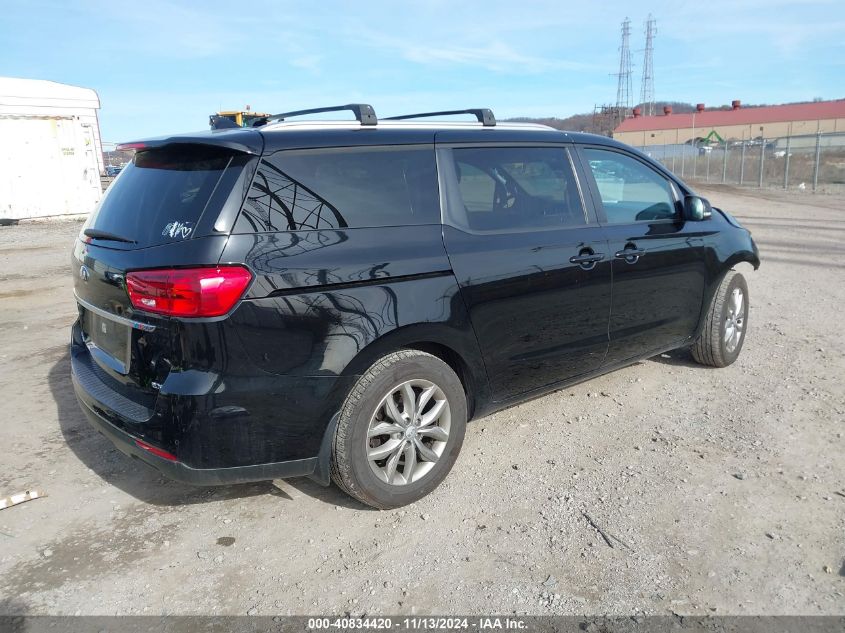 2020 Kia Sedona Ex VIN: KNDMB5C14L6590086 Lot: 40834420