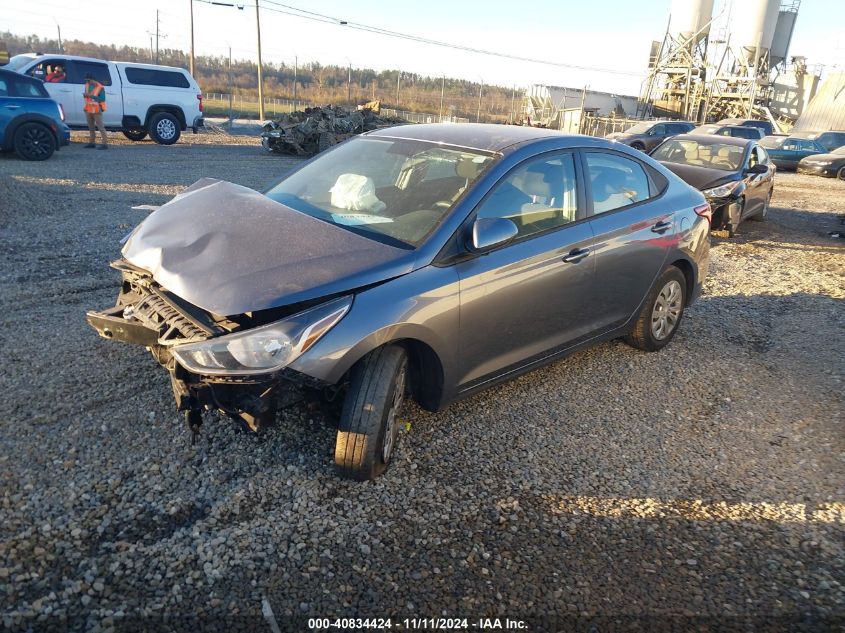 2020 Hyundai Accent Se VIN: 3KPC24A66LE114758 Lot: 40834424