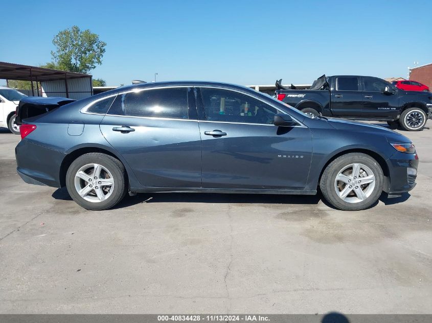 2020 Chevrolet Malibu Fwd Ls VIN: 1G1ZB5ST7LF077691 Lot: 40834428