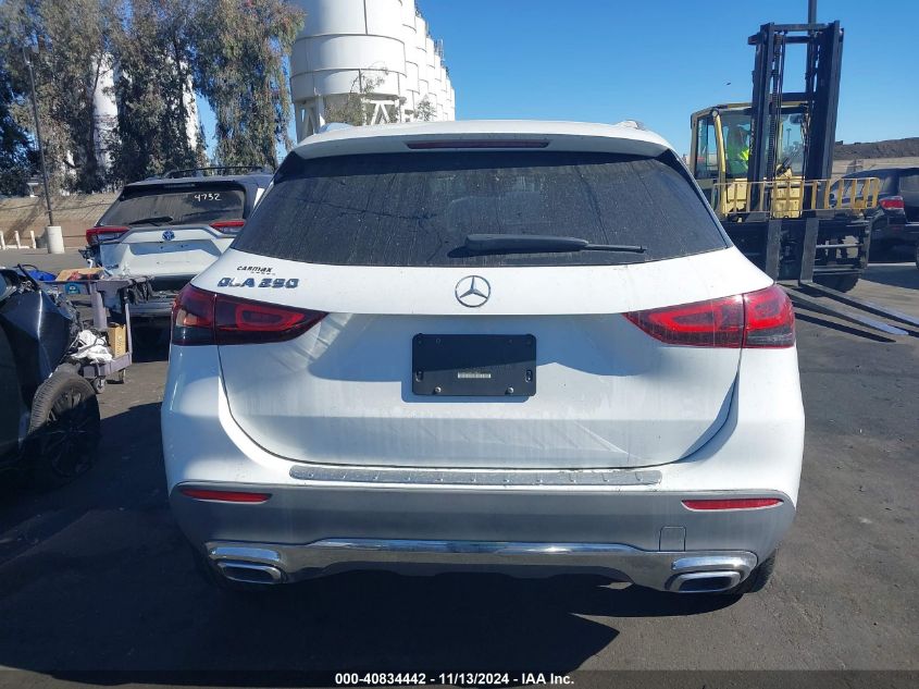 2021 Mercedes-Benz Gla 250 VIN: W1N4N4GB6MJ125448 Lot: 40834442