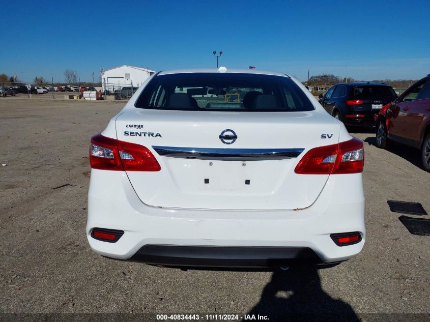 2018 Nissan Sentra Sv VIN: 3N1AB7AP3JY212002 Lot: 40834443