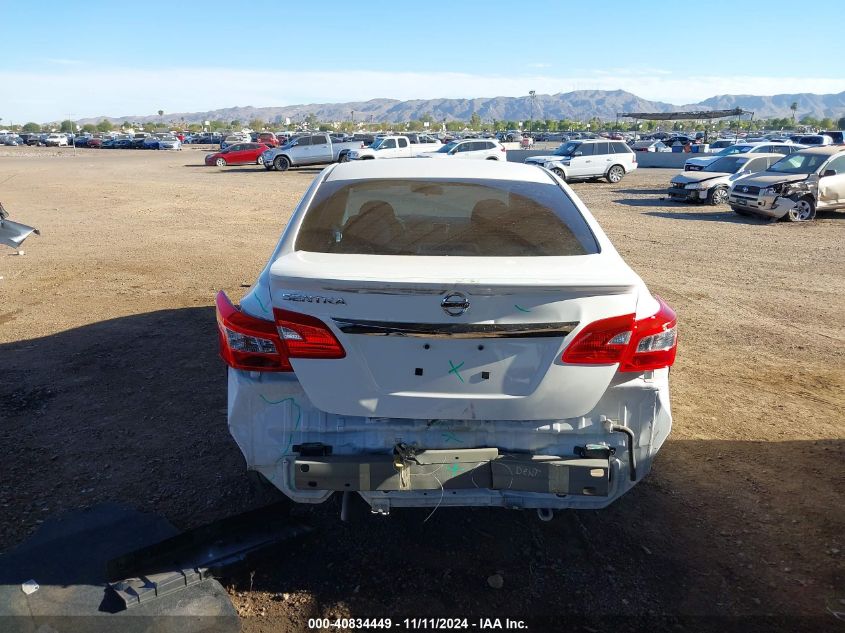 2018 Nissan Sentra S VIN: 3N1AB7AP0JY324837 Lot: 40834449