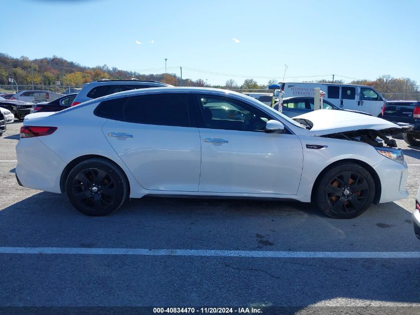 2016 Kia Optima Sx Turbo VIN: 5XXGW4L22GG020504 Lot: 40834470