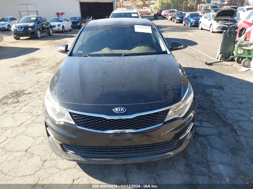 2018 Kia Optima Lx VIN: 5XXGT4L34JG180375 Lot: 40834474