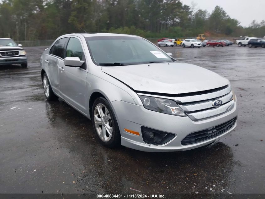 2012 Ford Fusion Se VIN: 3FAHP0HA1CR406360 Lot: 40834491