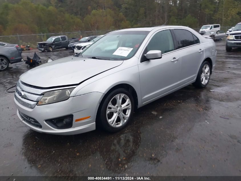 2012 Ford Fusion Se VIN: 3FAHP0HA1CR406360 Lot: 40834491