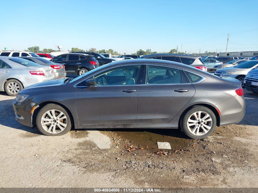 2016 Chrysler 200 Limited VIN: 1C3CCCAB6GN143414 Lot: 40834508