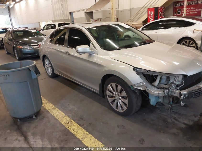 2014 Honda Accord Ex-L VIN: 1HGCR2F86EA244850 Lot: 40834510