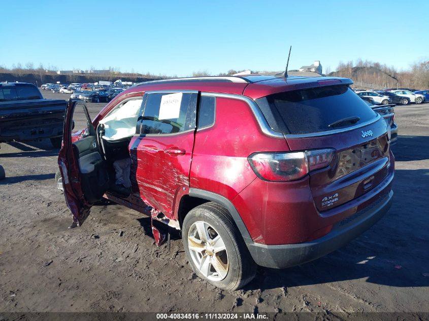 2022 Jeep Compass Latitude 4X4 VIN: 3C4NJDBB3NT121494 Lot: 40834516