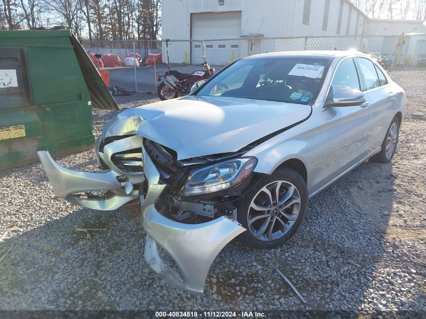 2018 Mercedes-Benz C 300 4Matic VIN: WDDWF4KB1JR312250 Lot: 40834518