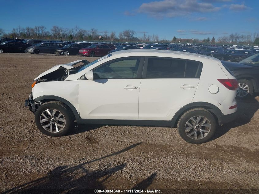 2015 Kia Sportage Lx VIN: KNDPB3AC8F7713506 Lot: 40834540