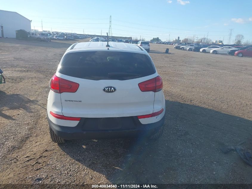 2015 Kia Sportage Lx VIN: KNDPB3AC8F7713506 Lot: 40834540