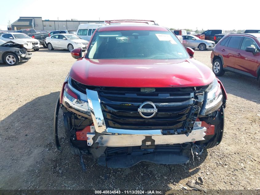 2024 Nissan Pathfinder Sl Fwd VIN: 5N1DR3CA0RC208433 Lot: 40834543