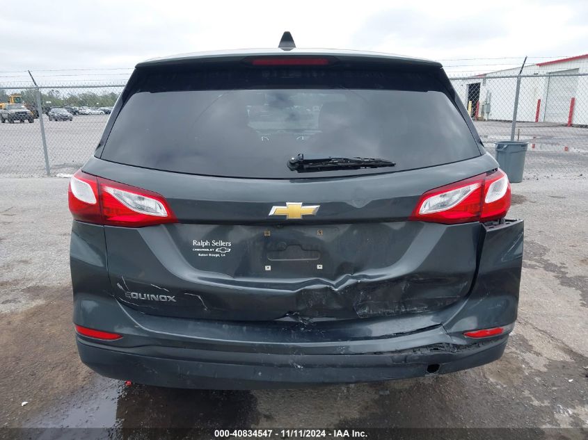 2020 Chevrolet Equinox Fwd Ls VIN: 2GNAXHEV6L6100867 Lot: 40834547