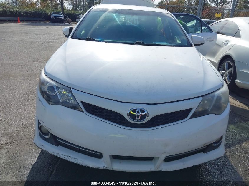 2012 Toyota Camry Se VIN: 4T1BF1FK7CU166322 Lot: 40834549