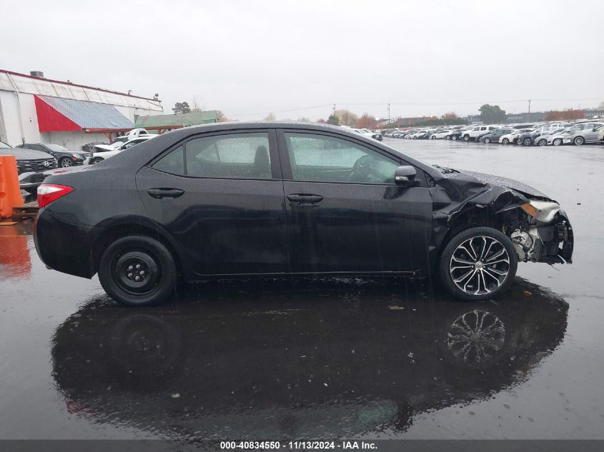 2015 Toyota Corolla S Plus VIN: 2T1BURHEXFC292241 Lot: 40834550