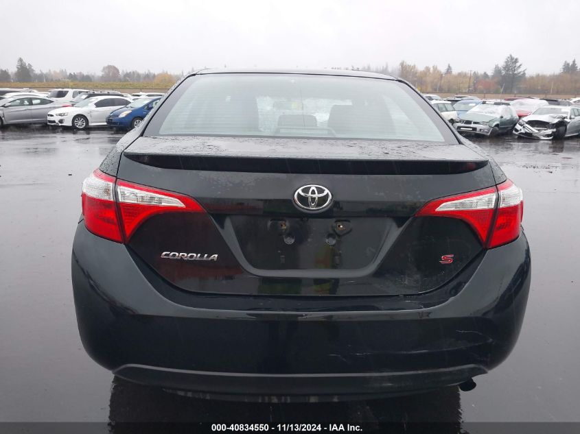 2015 Toyota Corolla S Plus VIN: 2T1BURHEXFC292241 Lot: 40834550