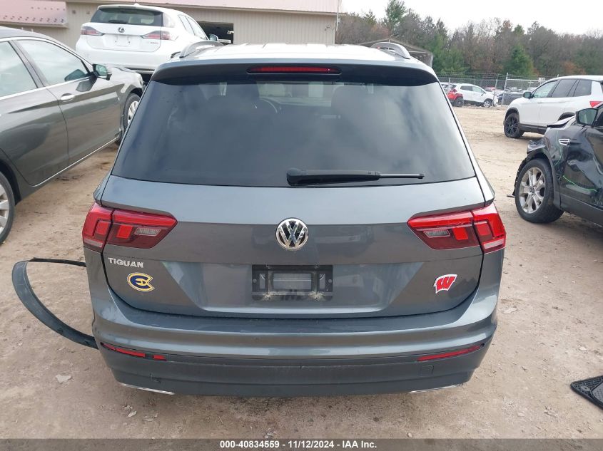 2019 Volkswagen Tiguan 2.0T S VIN: 3VV0B7AX2KM025112 Lot: 40834559